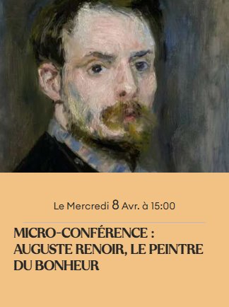 Micro-folie / Micro-conférence : Auguste Renoir, le peintre du bonheur à Bonifacio