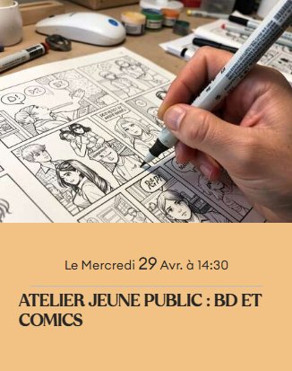 Atelier créatif BD et Comics pour enfants - Micro-Folie à Bonifacio