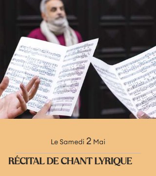 Récital de chant lyrique par les élèves de l'école de musique à Bonifacio - Église Saint Dominique