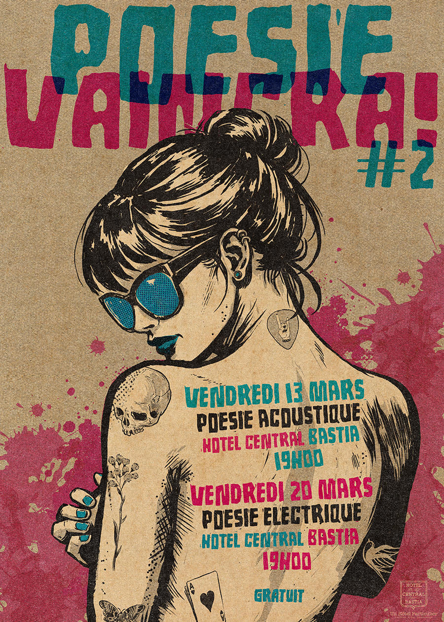 Poésie Vaincra #2 (Poésie Acoustique) - Hôtel Central