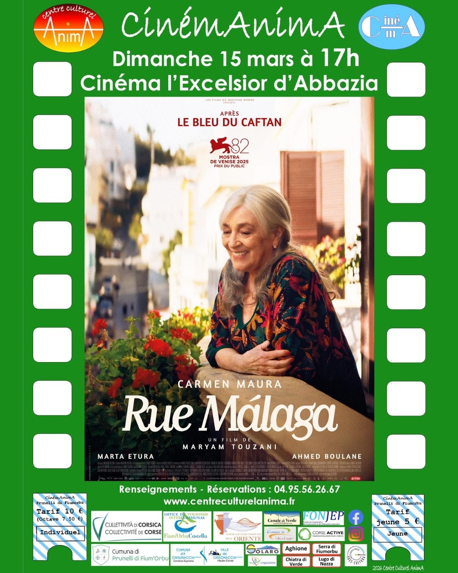 CinémAnima : Projection du film 'Rue Málaga' de Maryam Touzani au Cinéma Excelsior