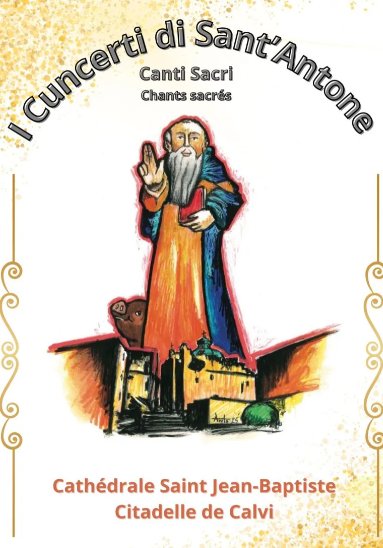Concert de la confrérie Saint Antoine Abbé de Calvi - Cathédrale Saint Jean-Baptiste