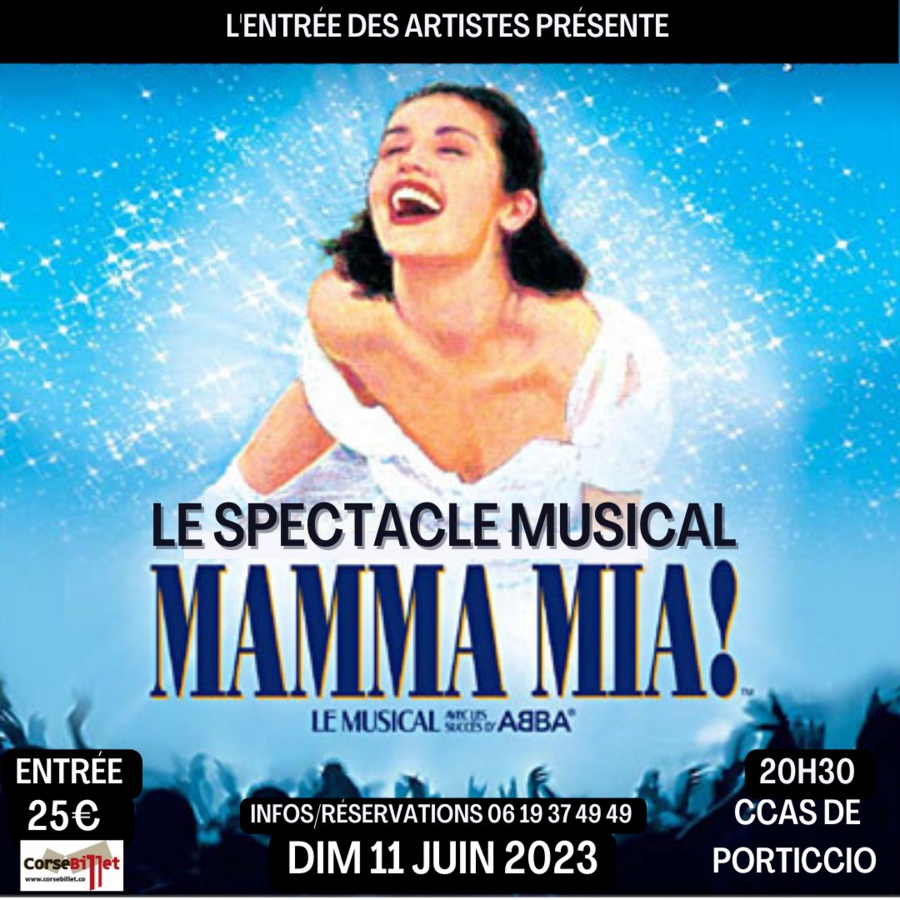 Le spectacle Mamma Mia - La Ruche Espace Culturel - Mezzavia / Aiacciu