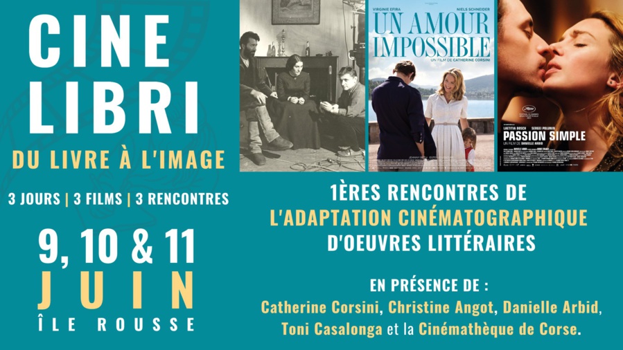 CINE LIBRI • Du livre à l'image : rencontres & projections - L'Isula