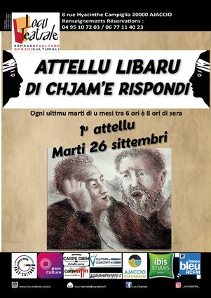 Attellu libaru di chjam'è rispondi - Spaziu Culturali Locu Teatrale - Aiacciu