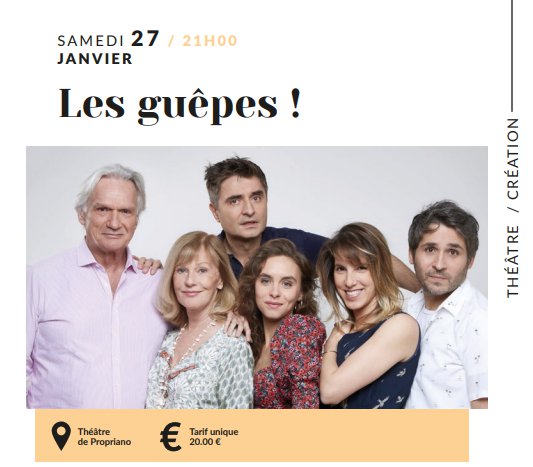 Théâtre : Les guêpes ! - Théâtre - Prupià