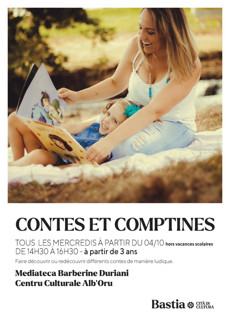 Contes et comptines - Médiathèque Barberine Duriani - Bastia