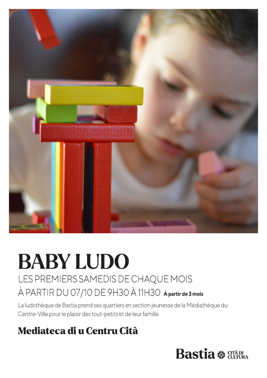 Baby ludo - Mediateca Centru Cità - Bastia