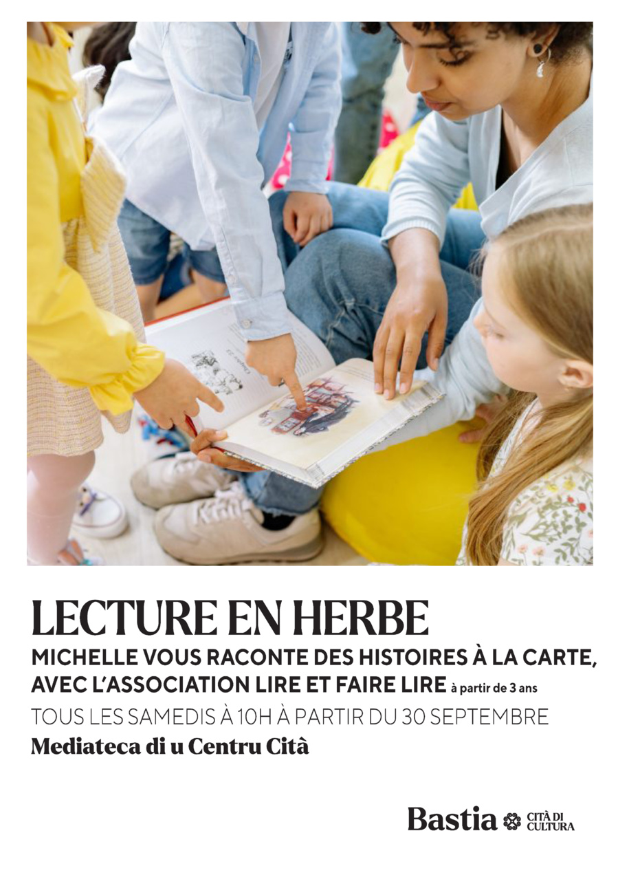 Lecture en herbe - Mediateca Centru Cità - Bastia