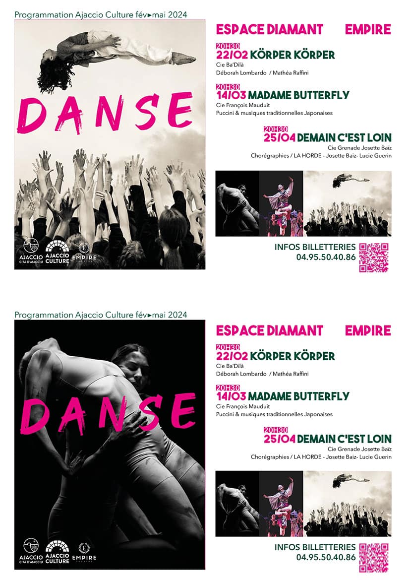 Danse : Madame Butterfly - Espace Diamant - Aiacciu