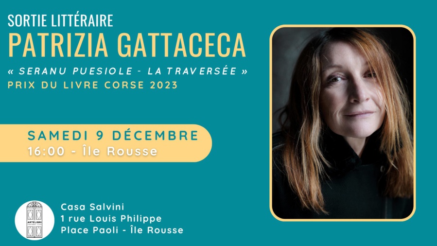 Patrizia Gattaceca présente  son dernier livre « Seranu puesiole - La traversée » - Associu Artelibri ,Casa Salvini - Lisula