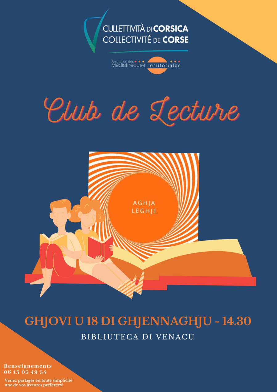 Aghja Leghje / Club de lecture - Bibliothèque - Venacu