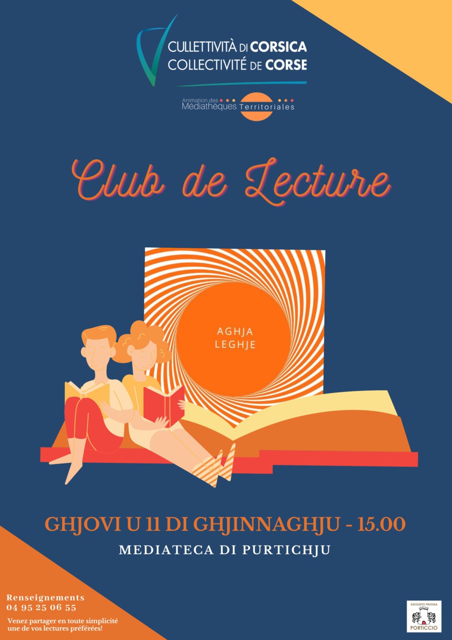 Aghja Leghje / Club de lecture - Médiathèque - Purtichju
