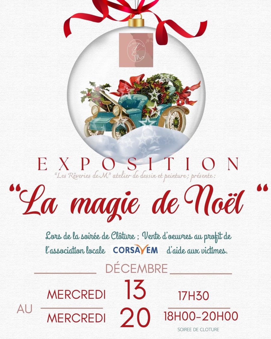Exposition : La magie de Noël - Espace Diamant - Aiacciu