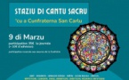 Staziu di cantu sacru  cù a Cunfraterna San Carlu Borromeo di Bastia  - Scola Citàdell Anima - Bastia