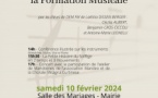 Journée culturelle ... La formation musicale - Salle des mariages, Mairie - Corti