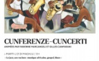 Conférences concerts sur le thème du jazz animées par Fabienne Marcangeli et Gilles Cianfarani - Mediateca Centru Cità - Bastia