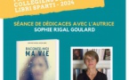 Séance de dédicaces avec l'autrice Sophie Rigal Goulard dans le cadre du Prix des collégiens "Libri Sparti - 2024" - Librairie La Marge - Aiacciu