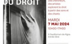 Rencontre-Recherche : La Musicalité du Droit - CNCM VOCE / Auditorium -  Pigna 