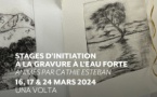Stages d'initiation à la gravure animés par Cathie Esteban - Una Volta - Bastia