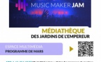 Music Maker Jam "Créez des morceaux de musique facilement" - Médiathèque des Jardins de l’Empereur - Aiacciu