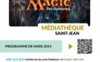 Atelier jeu de carte Pokémon - Médiathèque Saint-Jean - Aiacciu