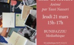 Club de Lecture  animé par Yassi Nasseri - Médiathèque - Bunifaziu