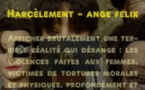 Vernissage de l'exposition "Harcèlement" réalisée par Ange Felix en présence de l’artiste - Musée de l'Alta Rocca - Livia