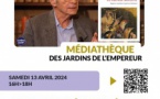 Rencontre littéraire & dédicace avec l'auteur Boris Cyrulnik - Médiathèque des Jardins de l'empereur - Aiacciu