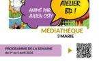 Atelier BD animé par Julien Osty - Médiathèque des 3 Marie - Aiacciu
