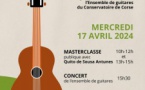Concert "Instant guitare" proposé par le Conservatoire de Corse Henri Tomasi - Maison du temps libre - Corti