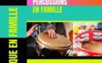 Musique : Atelier percussions en famille - CACEL - Portivechju