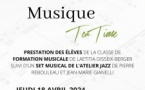 Concert "Musique Tea Time" par le Conservatoire de Corse Henri Tomasi avec la Galerie Noir et Blanc - Place du marché - Bastia