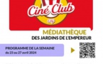 Ciné-Club adultes - Médiathèque des Jardins de l’Empereur - Aiacciu