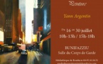 Exposition peinture : Yann Argentin - Salle du Corps de Garde - Bunifaziu