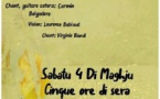Concert "Tra terra è mare" avec Carmin Belgodere, Laurence Babiaud et Virginie Biondi - Église - Cuzzà