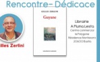 Rencontre / Dédicace avec Gilles Zerlini autour de son livre "Guyane" - Librairie À Piuma Lesta - Bastia 