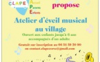 Atelier d'éveil musical proposé par CLAPE Corse - Salle municipale - Cuzzà