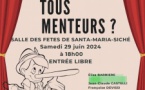 Théâtre : "Tous menteurs" par "I Rompistacchi" organisé par l’association I Santamariacci - Salle des fêtes - Santa Maria Sichè
