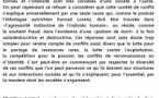 Conférence « Qu'est-ce qu'un conflit ? » animée par Christian Lazzeri - Salle Maistrale - Marignana