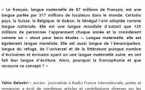 Conférence « La langue française et la francophonie » par Yahia Belaskri - Salle Maistrale - Marignana