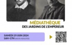 Le rendez-vous littéraire du mois « Shakespeare vu par Chesterton » animé par Raphaël Lahlou, historien, biographe et écrivain - Médiathèque des Jardins de l’Empereur - Aiacciu