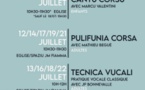 Festival L’Aria di a Sarra : Statinali 2024 / Atteddi culturali :Pulifunia Corsa avec Mathieu Begué - Église/ Spaziu JM Fiamma - A Sarra di Farru