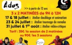 Les ateliers ciné de l'été pour les ados :  doublage et animation - Cinéma Ellipse - Aiacciu
