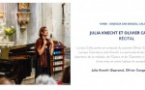 I Scontri di Calinzana 24° Edizione / Récital : Julia Knecht et Olivier Cangelosi - Église San Biasgiu - Calinzana