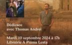 Rencontre / Dédicace avec Thomas Andrei - Librairie À Piuma Lesta - Bastia 