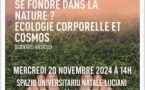 Conférence : "Se fondre dans la nature" animée par le Professeur Bernard Andrieu - CCU Spaziu Natale Luciani - Corti