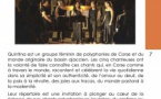 Concert du groupe Quintina : "Canti di Corsica è d’altrò" - Eglise Saint Michel - A Ghisunaccia