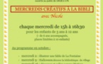 Mercredis créatifs en octobre - Bibliothèque - Belgudè