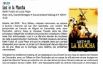 Projection du film "Lost in la Mancha' de Keith Fulton et Louis Pepe - Cinémathèque de Corse - Portivechju
